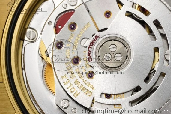 MiroTime 0228 Daytona 116508 BTF 1:1 Best Edition Black Diamonds Dial on YG Bracelet SA Sporty 2151